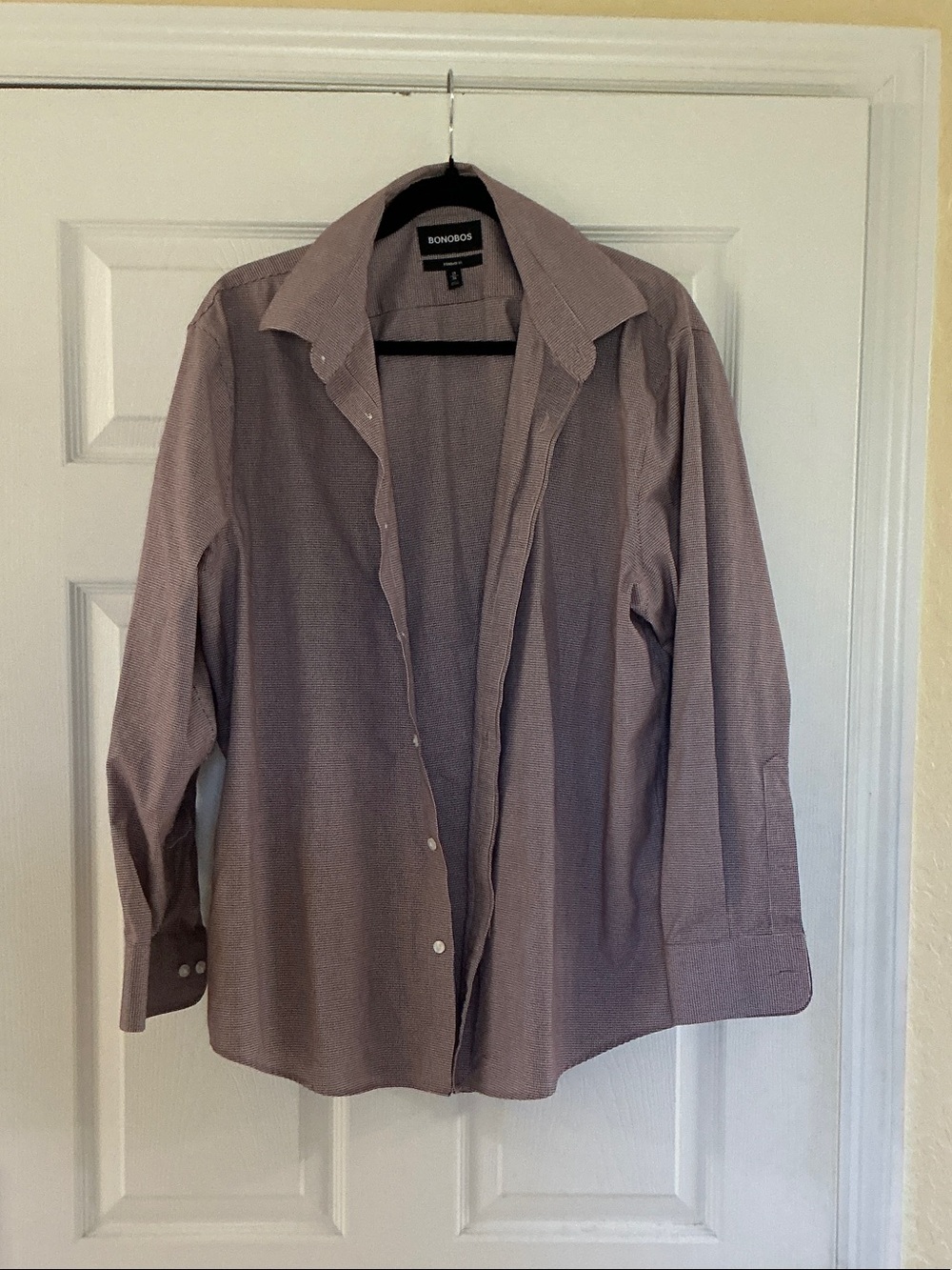Bonobos Men’s Stndard fit dress shirt 17/34